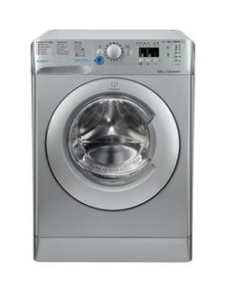 Indesit Innex Bwa81483Xs 8Kg Load, 1400 Spin Washing Machine - Silver